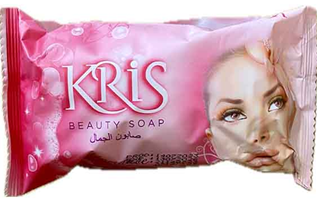 Тоалетен сапун Kris Розов Beauty Soap, 125 гр