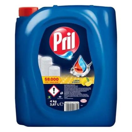 Препарат за съдове Pril Лимон туба, 4 кг (3.87 л)