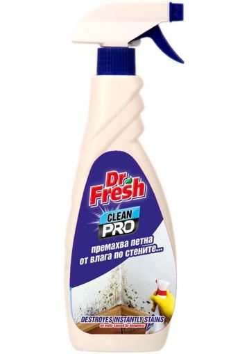 Препарат против мухъл и влага по стените Dr. Fresh Clean Pro, 500 мл