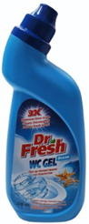 Гел за тоалетна чиния Dr. Fresh WC Gel Океан, 750 мл