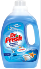 Универсален препарат за под и повърхности Dr. Fresh Океан, 1.5 литра