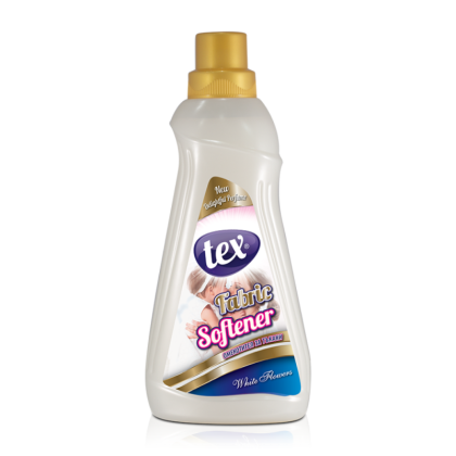Омекотител за тъкани Tex White Flowers 1L  Дълготраен аромат и мекота