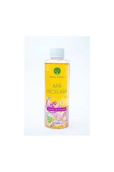 Мицеларна Вода с Лавандула за Почистване на Лице Herbal Therapy – 200 мл