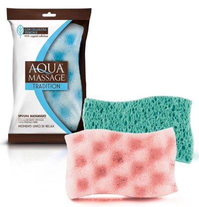 Aqua Peeling Гъба за Баня – Дълбоко Ексфолиране и Гладка Кожа  Ексфолираща Гъба за Баня Aqua Peeling – За Кадифена Кожа