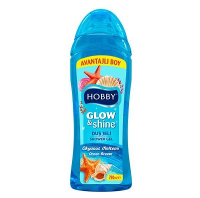 Парфюмен душ гел Hobby Glow & Shine Океански бриз, 750 мл