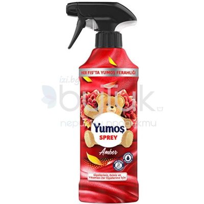 Спрей ароматизатор Yumoş Amber 450 мл – за дрехи и текстил