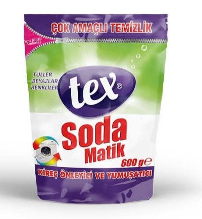 Универсална сода за пране и почистване Tex Soda Matik, 600 гр