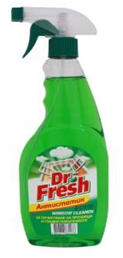Спрей за прозорци и стъкла Dr. Fresh Антистатик, 500 мл