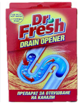Препарат за отпушване на канали Dr. Fresh Drain Opener (със студена вода)