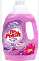 Универсален препарат за под и повърхности Dr. Fresh Цветя, 1.5 литра